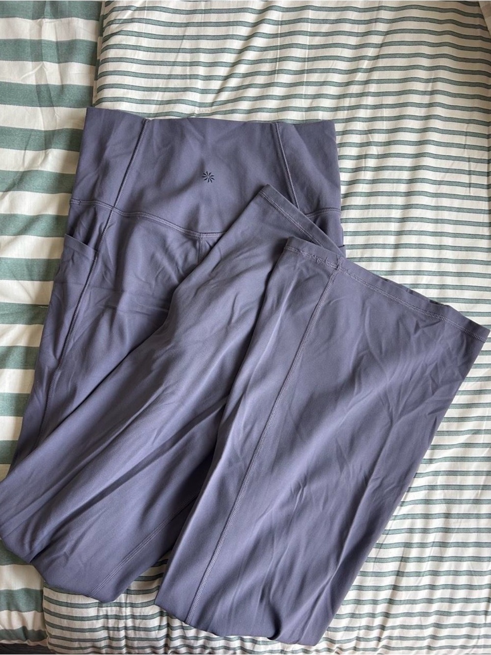 Athleta Boot Cut Jumpsuit Pants in Slate Lavender
